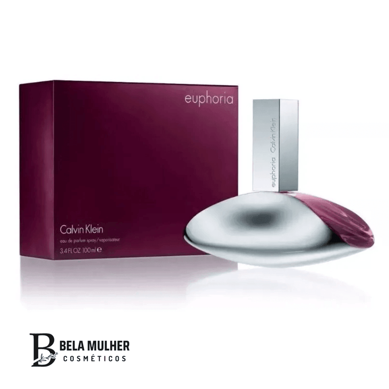 Euphoria Calvin Klein - Perfume Feminino - Eau de Parfum - 100ml - Bela Mulher Cosméticos