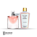 ( Kit La Vie ) Perfume e Hidratante – 100ml e 250ml | Feminino - Bela Mulher Cosméticos